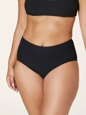 NWOT Andie ribbed high waist bikini bottom